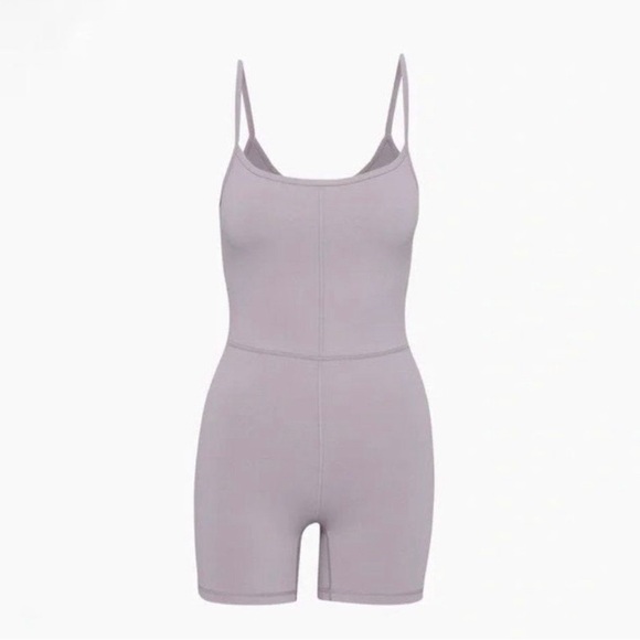 Purple Aritzia Divinity 7” Romper - Picture 1 of 5